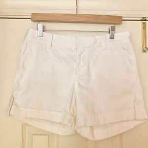 Banana Republic White Shorts